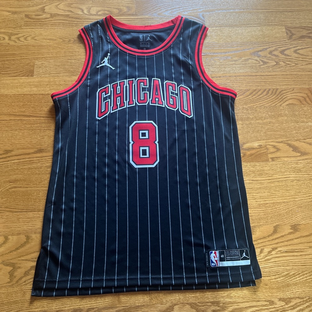 Jordan Chicago Bulls Black Jersey